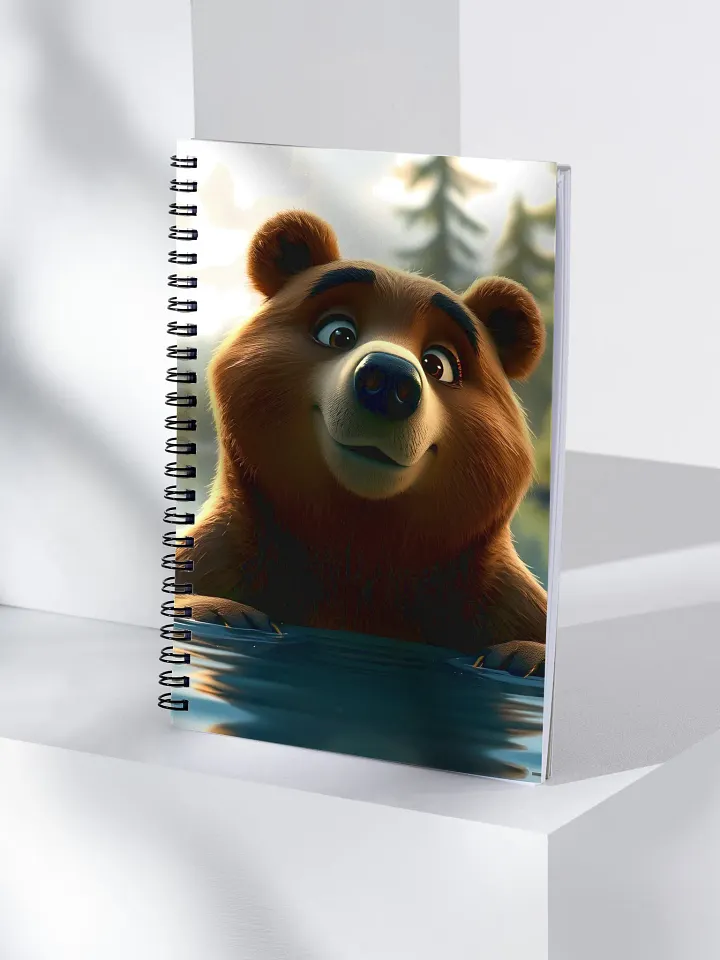 "Be The Bear" Spiral Notebook product image (2)