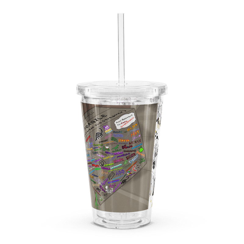 Nice and Normal Party 2025 Clear Plastic Tumbler