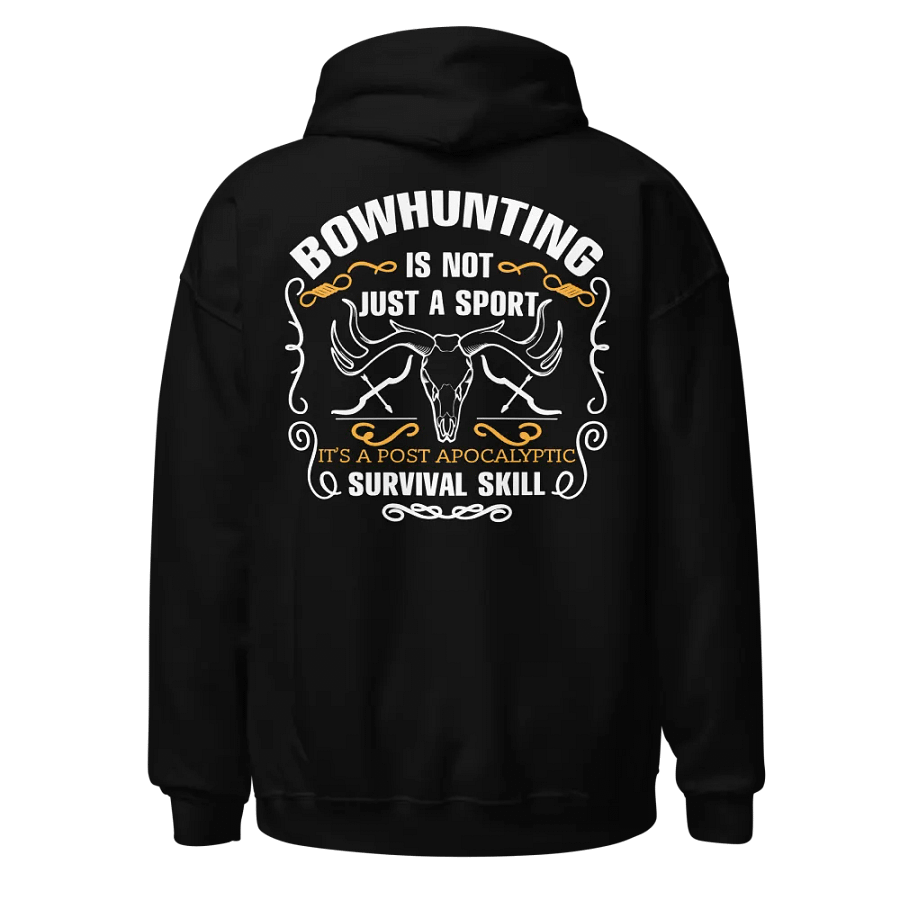 Bowhunting Survival Hoodie – Gear Up for the Apocalypse! product image (1)