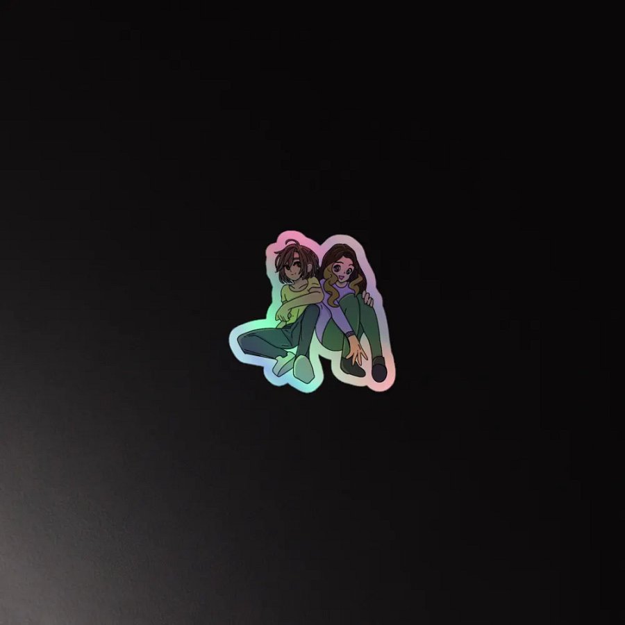 Blake and Naomi Collab Holographic Sticker Set product image (4)