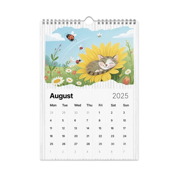 ADORABLE ANIMALS WALL CALENDAR 2025 product image (2)