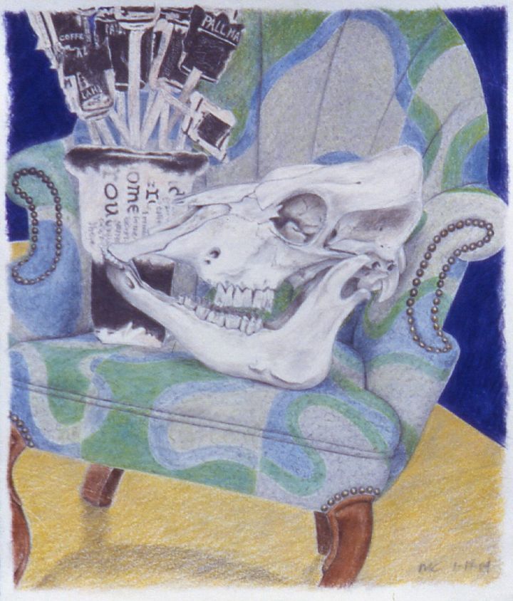 Skull Still Life print product image (1)