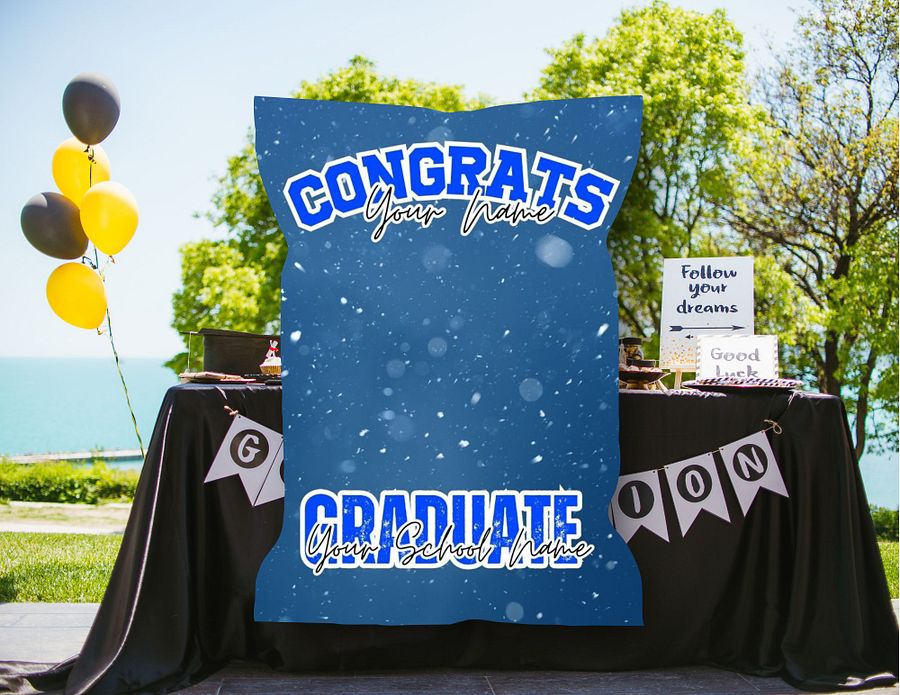 Editable Graduation Chip Bag Bundle – 14 Canva Templates Class of 2025 product image (10)
