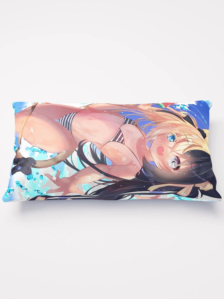 Rectangle Pillow - Byakko - Beach/Watermelon Edition product image (1)