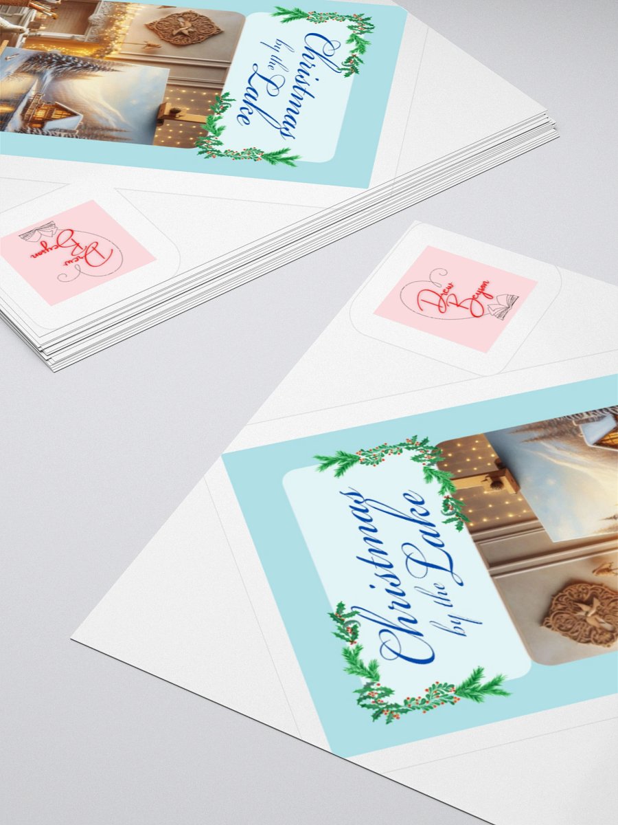 Christmas by the Lake & Drew Logo Stickers product image (11)