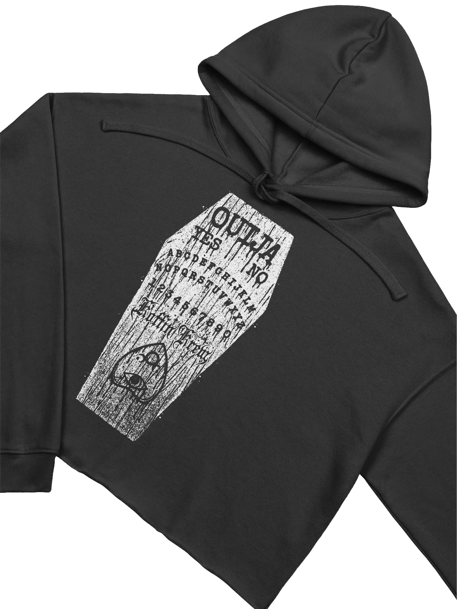 Cursed Connections Women's Fleece Crop Hoodie product image (2)