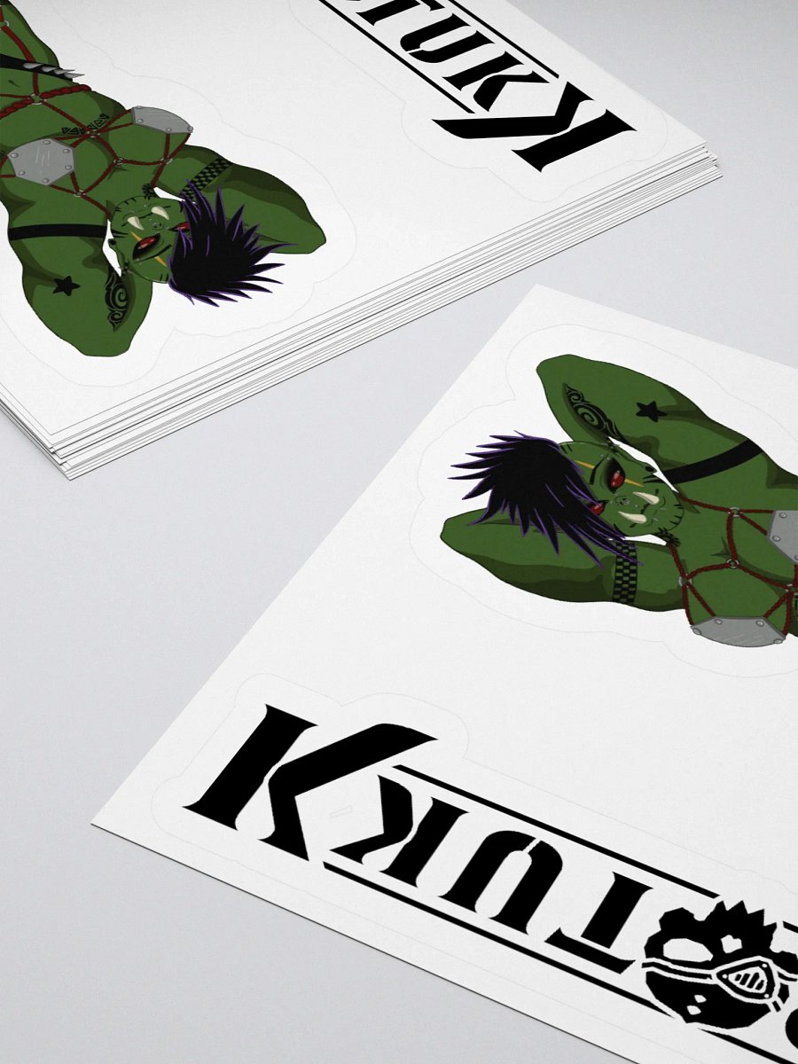 Ork Bombshell Kiss Cut Stickers product image (14)