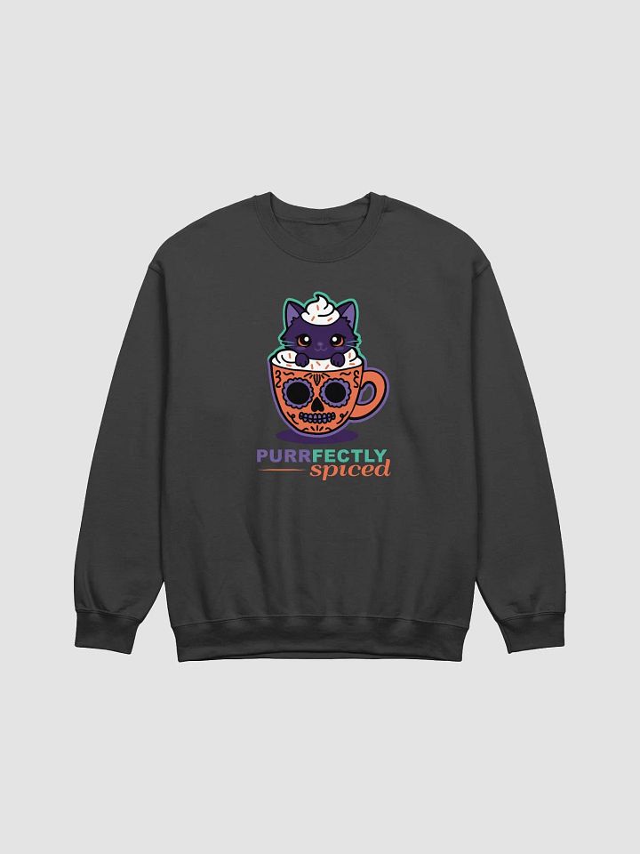 Purrfectly Spiced Classic Crewneck Sweatshirt product image (1)