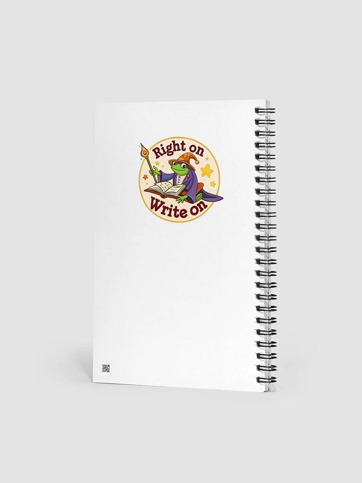 Wizard Frog Spiral Notebook product image (2)