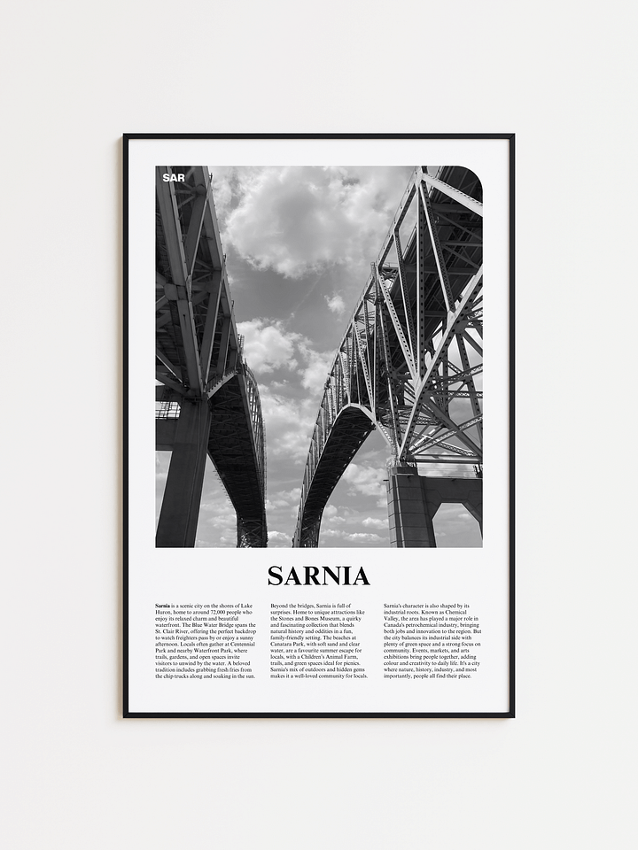 Sarnia 01 Newspaper Poster product image (1)