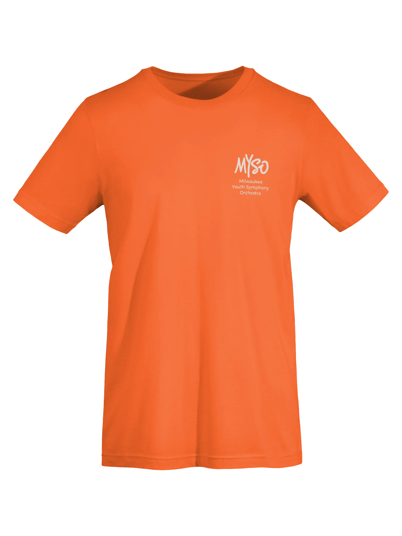 MYSO Adult Orange Instrument T-shirt product image (7)
