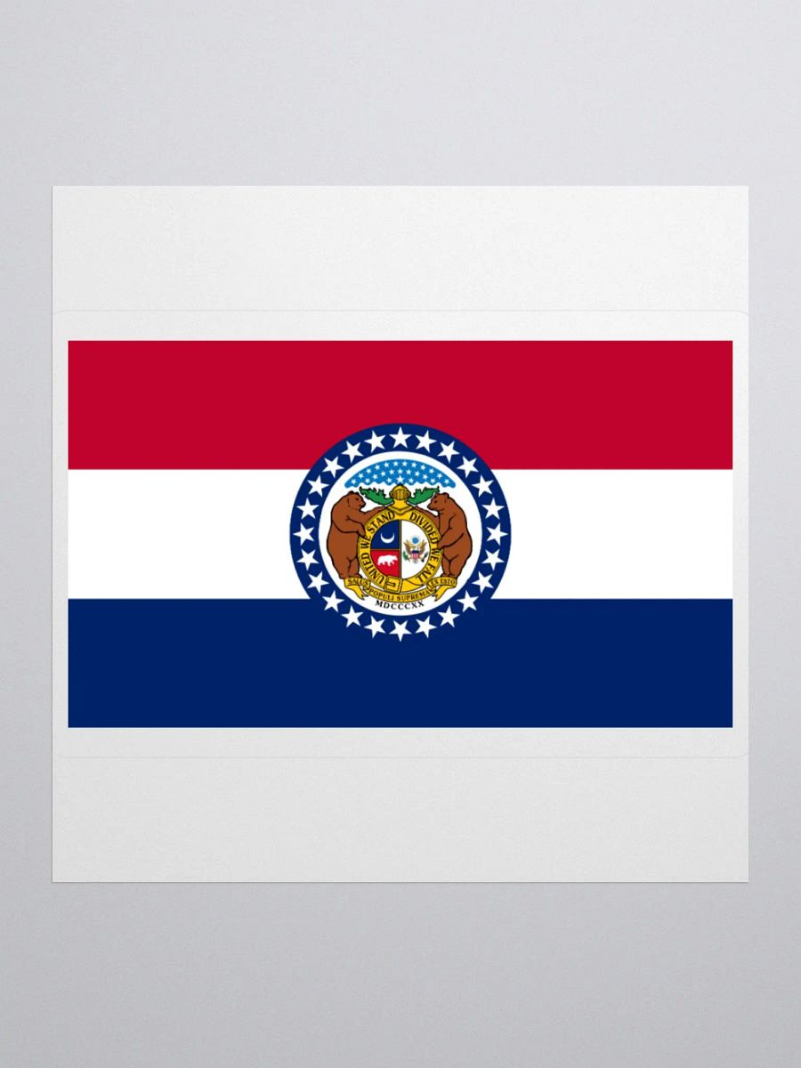 Missouri Pride Kiss Cut Stickers product image (1)