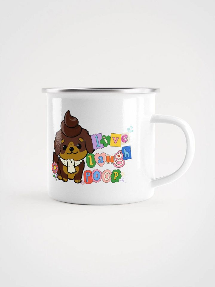 Live Laugh Poop Mug product image (1)