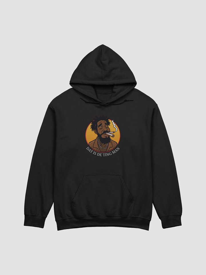 Dat is de Ting Man Smoking Weed Funny Hoodie product image (1)