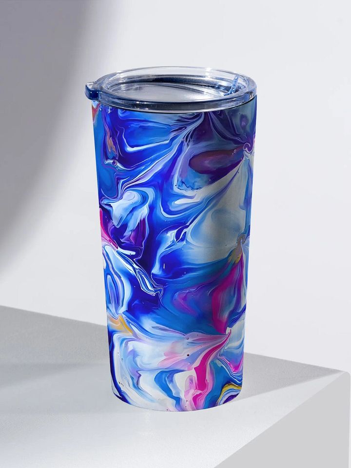 Ocean Blossoms Fluid Art Tumbler product image (2)