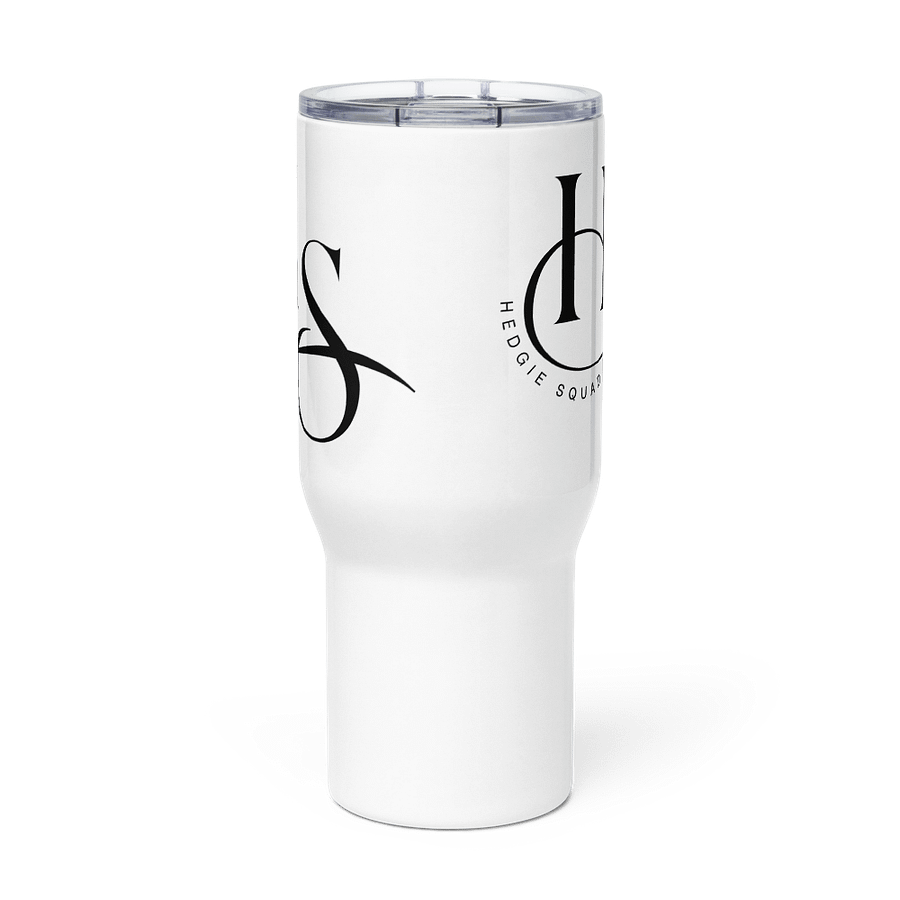 Hedgie Squad white travel mug product image (2)