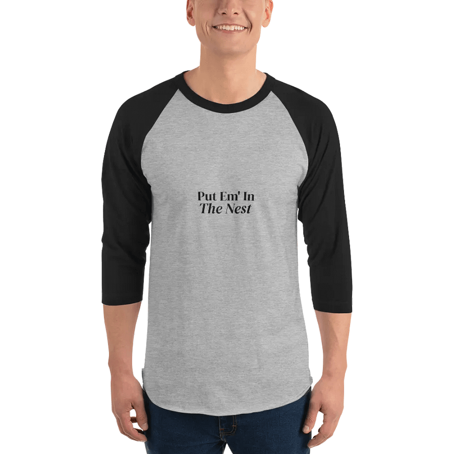 Put Em' In The Nest ¾ Sleeve Tee product image (3)