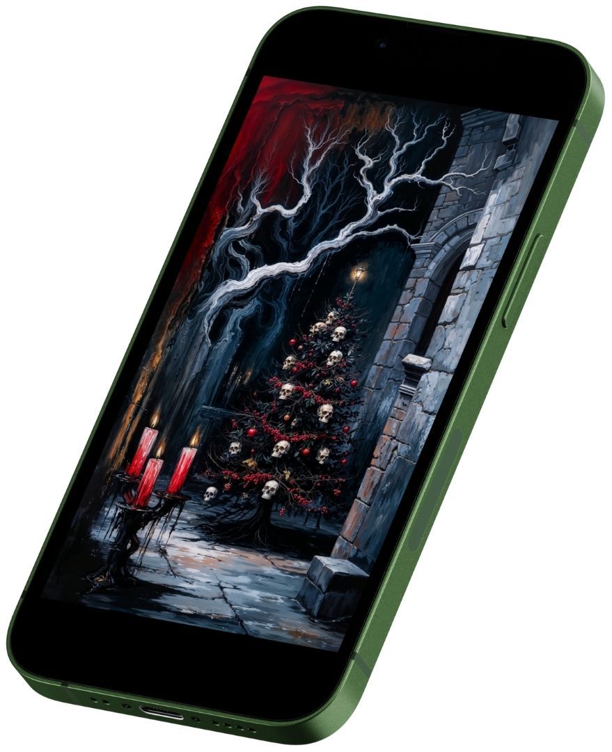 Macabre Festivities Phone Wallpaper product image (2)