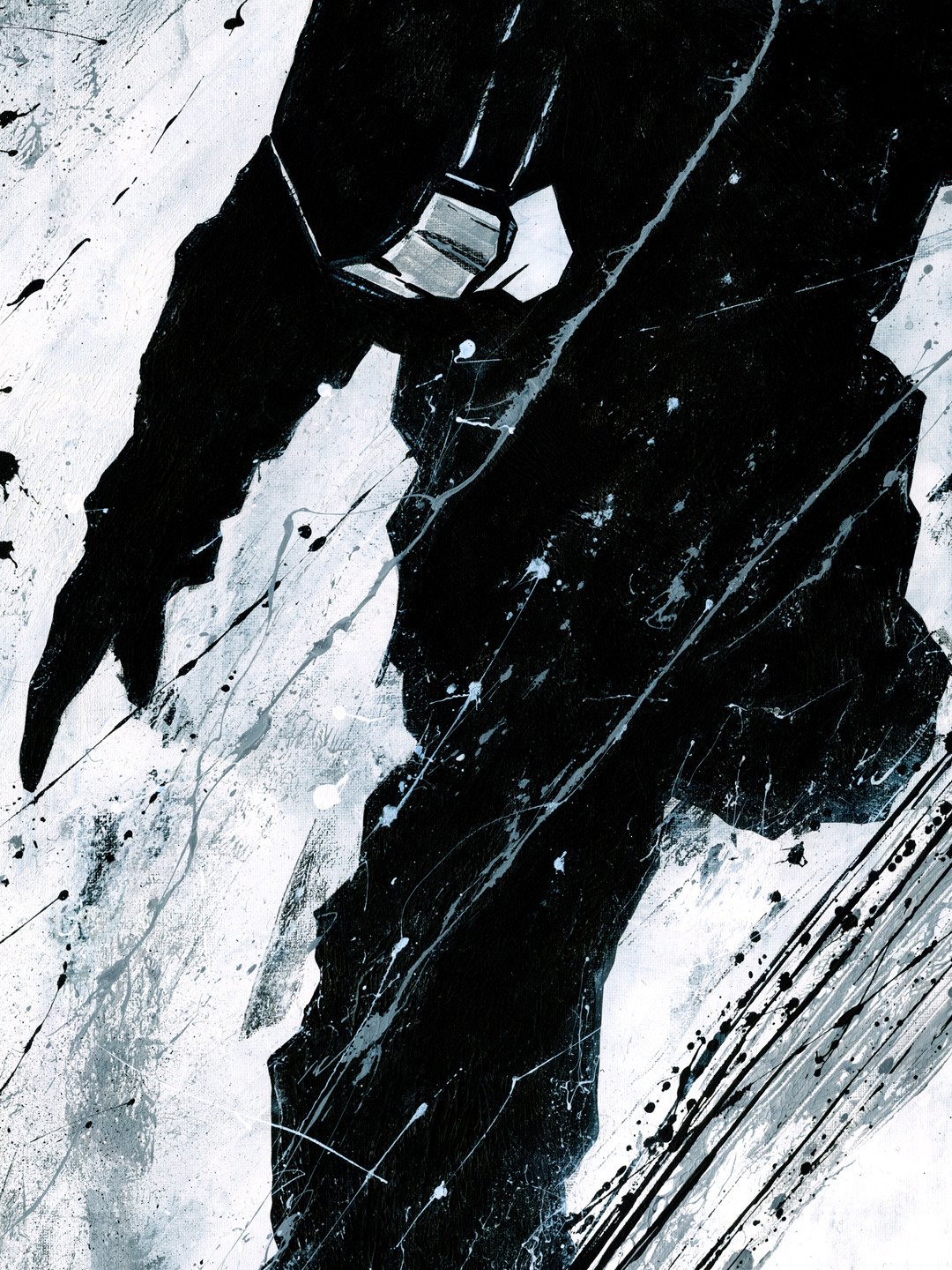 Raw Snowboarding - Original Painting product image (5)