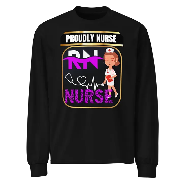RN Appreciation Graphic Long Sleeve Shirt product image (1)