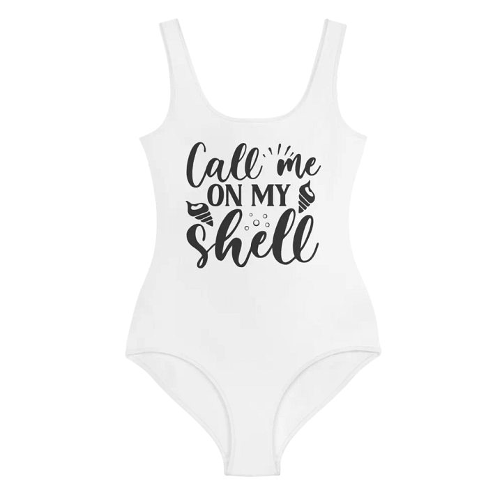 'Call Me on My Shell' Youth Swimsuit product image (1)