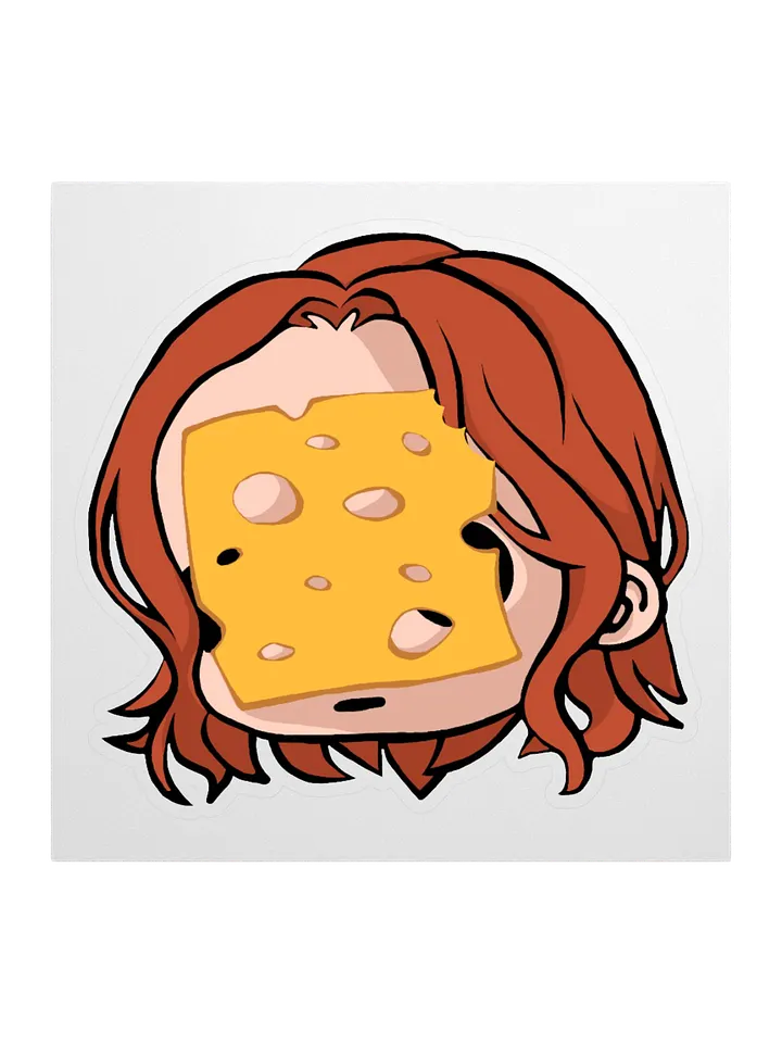 CHEESE emoji sticker product image (1)