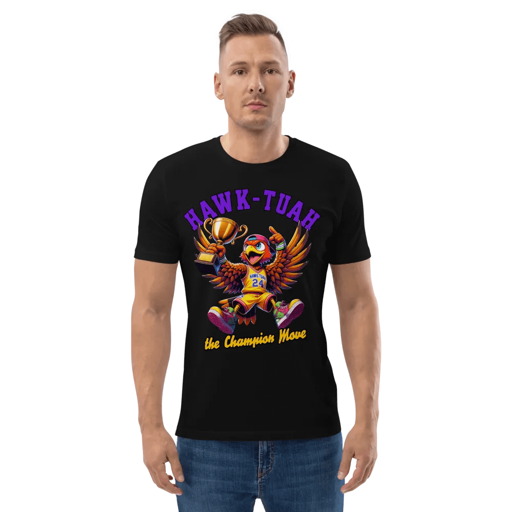 Hawk-Tuah Champion Move - Organic Cotton T-Shirt product image (2)