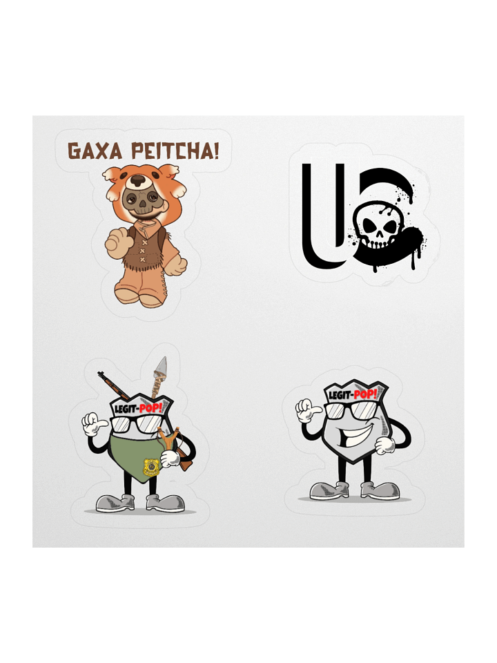 Legit-POP! Kiss Cut Sticker Set product image (1)