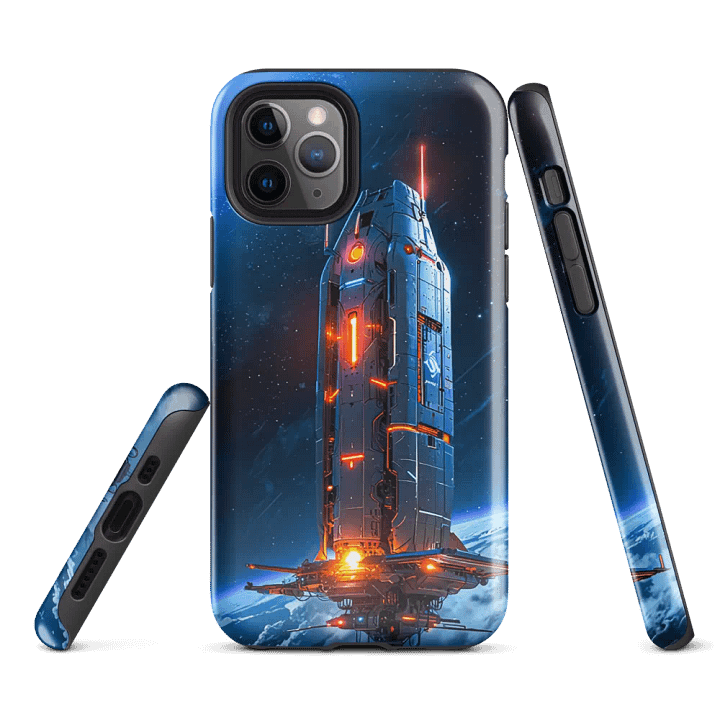 Futuristic Meteorite Mariner Space Vessel iPhone Case product image (2)