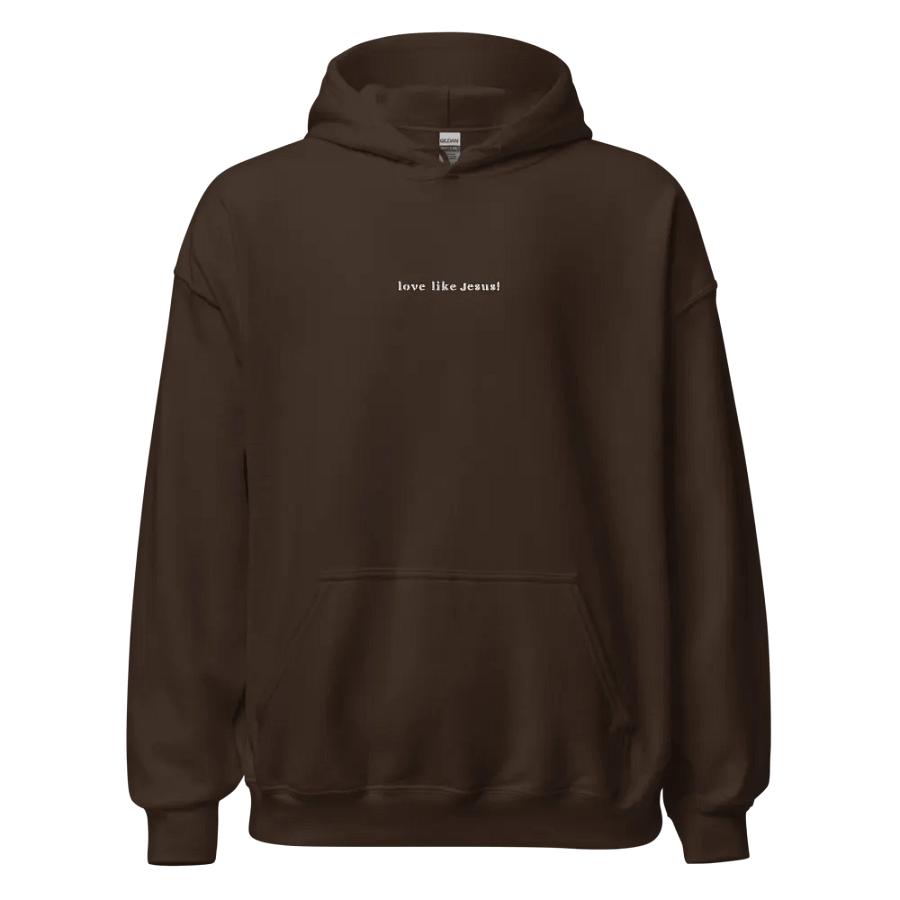Love Like Jesus Embroidered Unisex Hoodie product image (4)