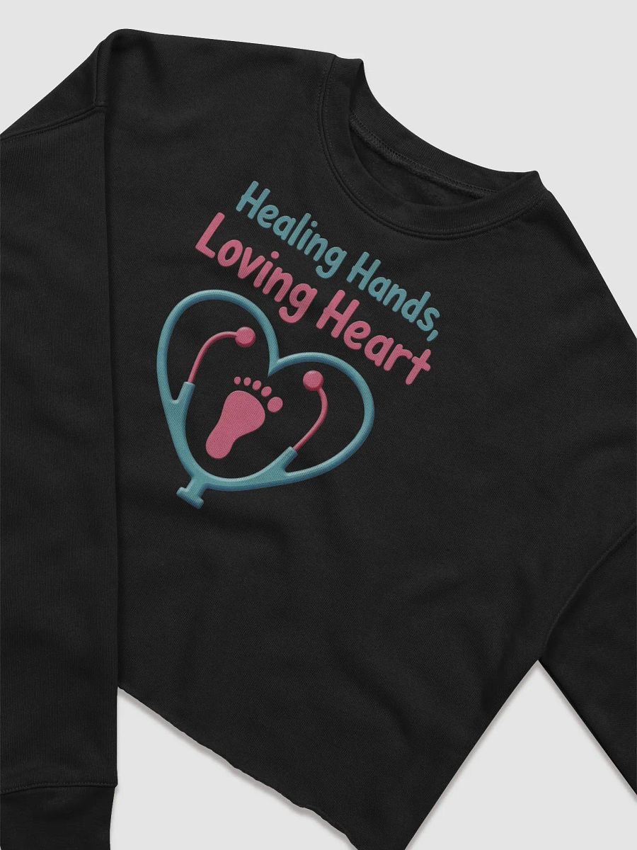 Healing Heart Women's Crop Sweatshirt product image (14)