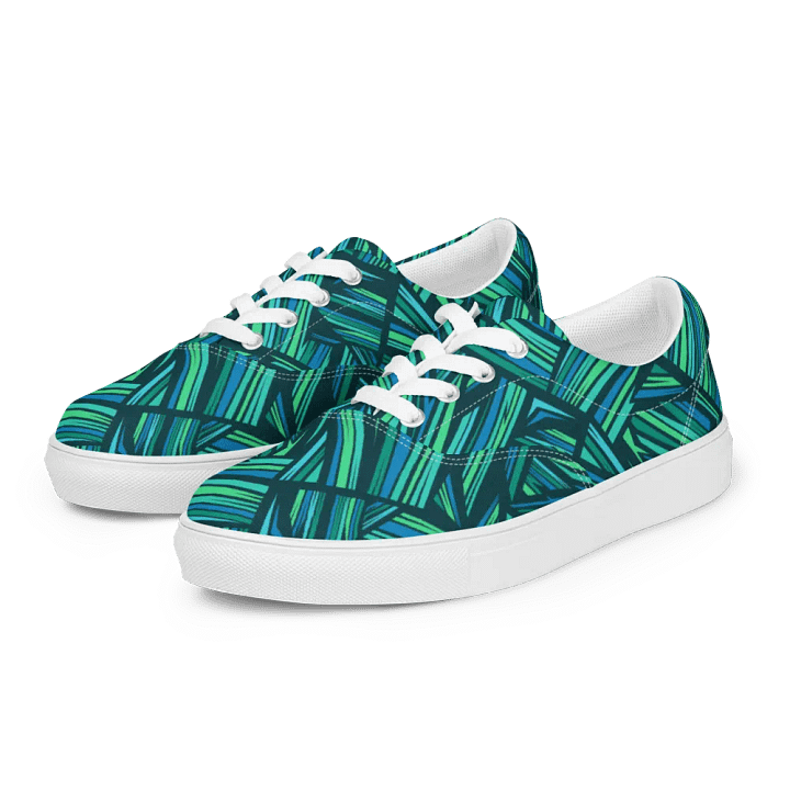 Aqua Angles | Women's Lace-Up Canvas Shoes product image (2)
