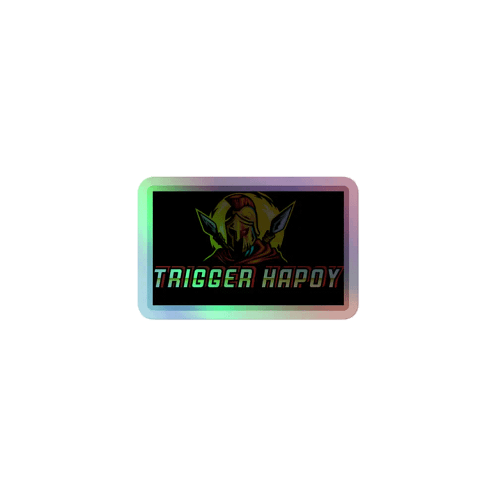 Triggers holographic sticker product image (1)