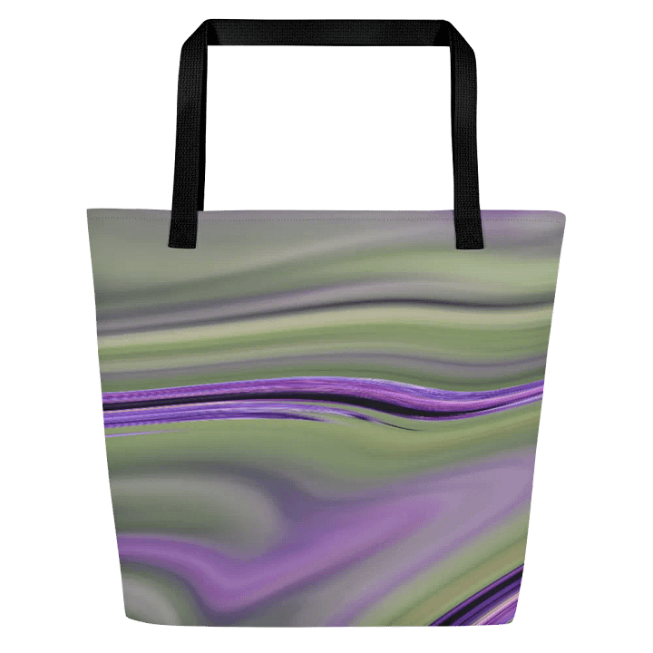 Oasis Swirl All-Over Tote Bag product image (1)