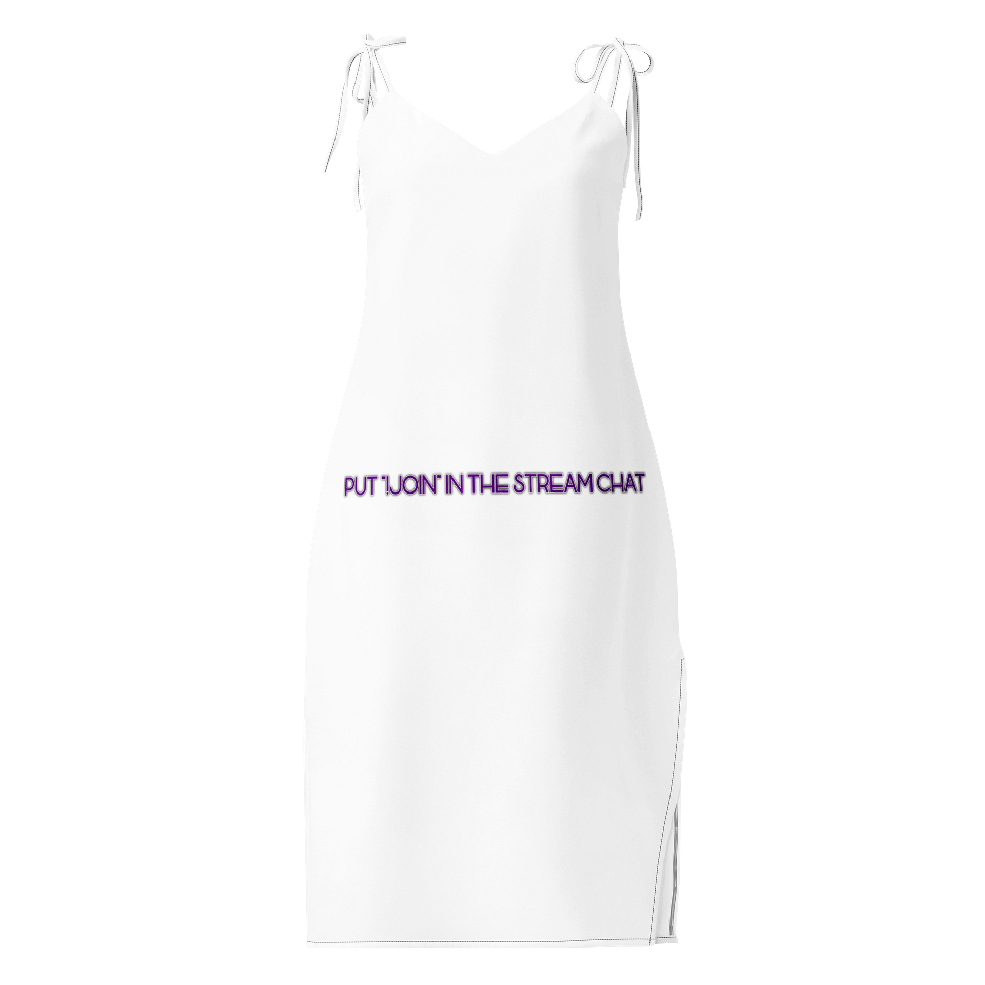 Glowing Stream All-Over Print Slip Dress product image (1)