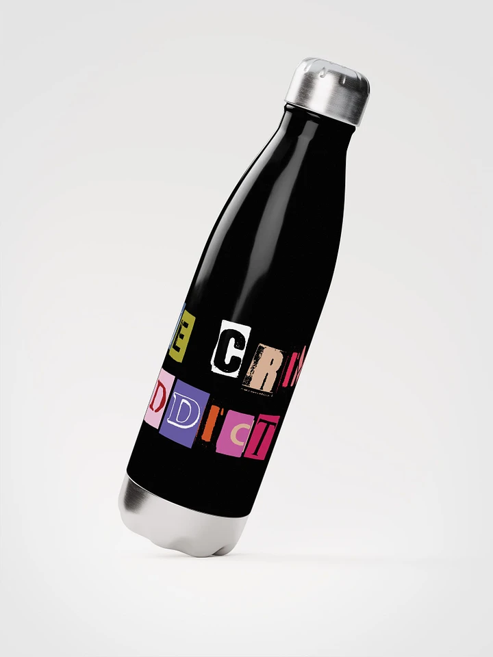 True Crime Addict Water Bottle product image (2)