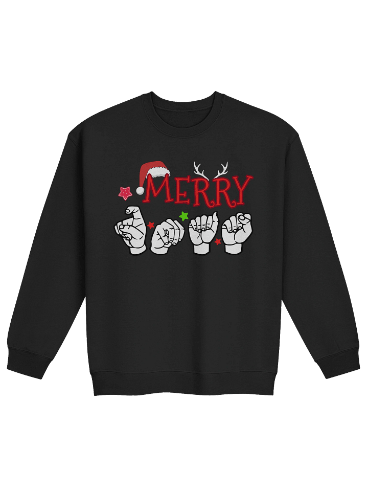 "MERRY XMAS – ASL Holiday Vibes" by Able Lingo product image (1)