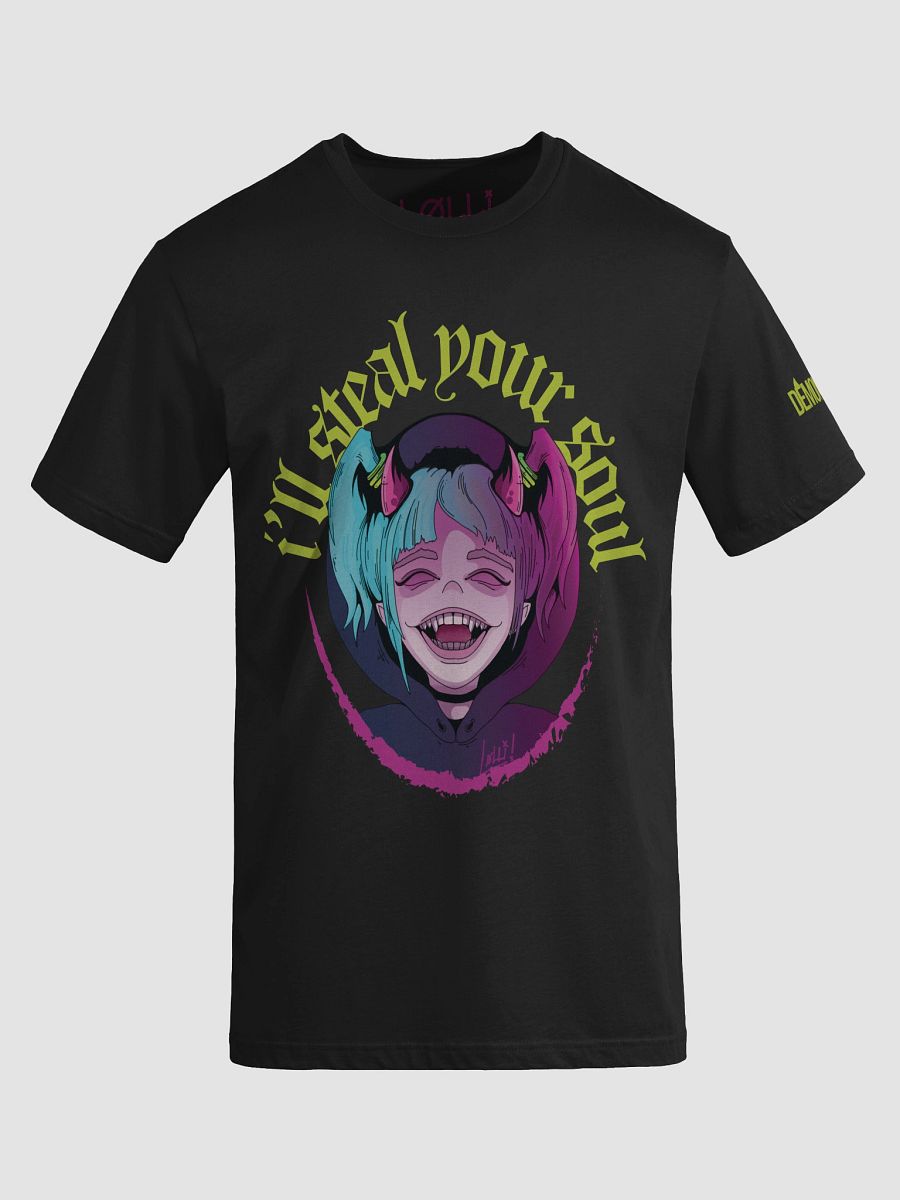 Demon Mode - Oni Echo Echo T-Shirt (Green Lettering) product image (3)