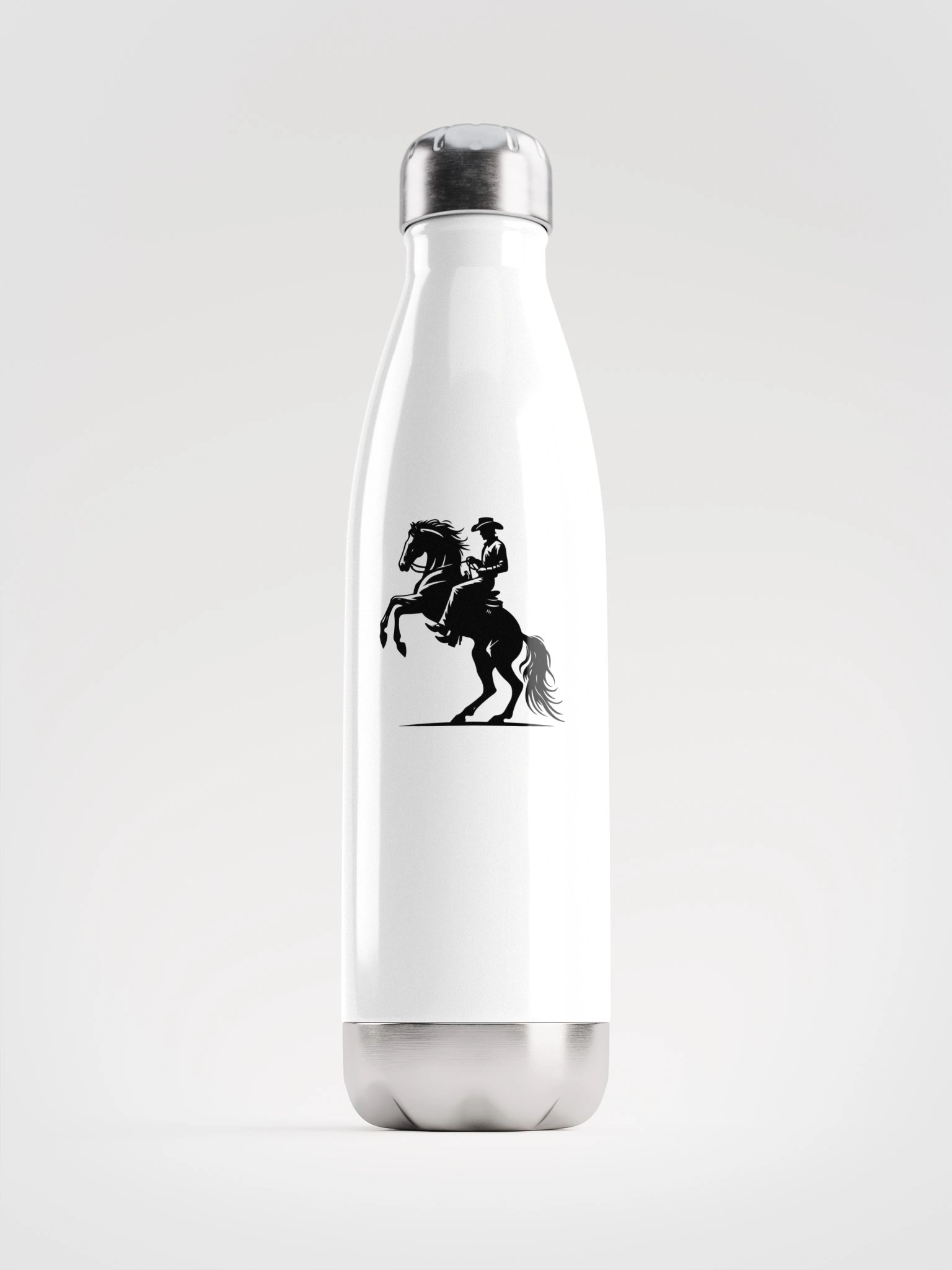 Glossy Insulated Stainless Steel Water Bottle product image (1)