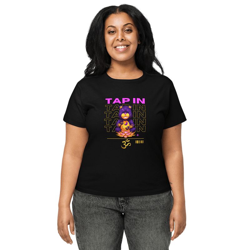 Zen Bear High-Waisted Tee