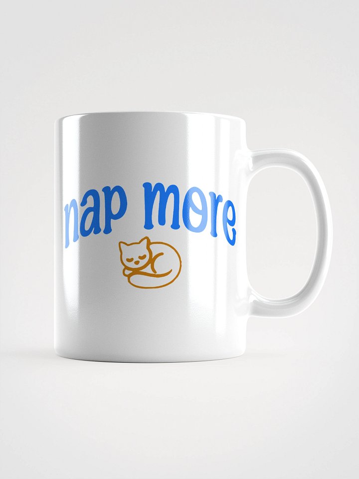 Nap More Cozy Cat Mug product image (6)