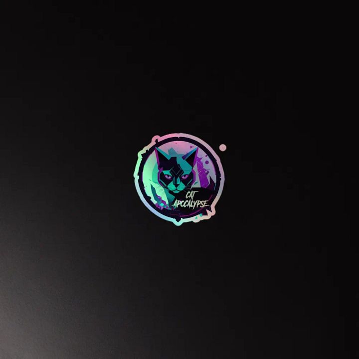 Cat Apocalypse plus sticker product image (4)