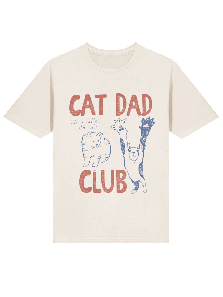 Cat Dad Club Life Is Better With Cats Shirt product image (2)