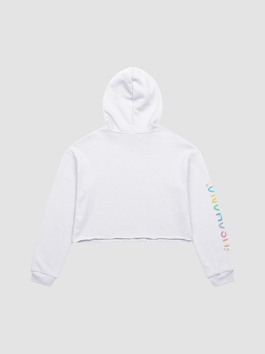 Rainbow Bunny Cropped Hoodie product image (7)