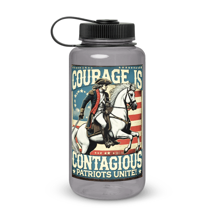 Courageous Patriots Wide Mouth Water Bottle product image (1)