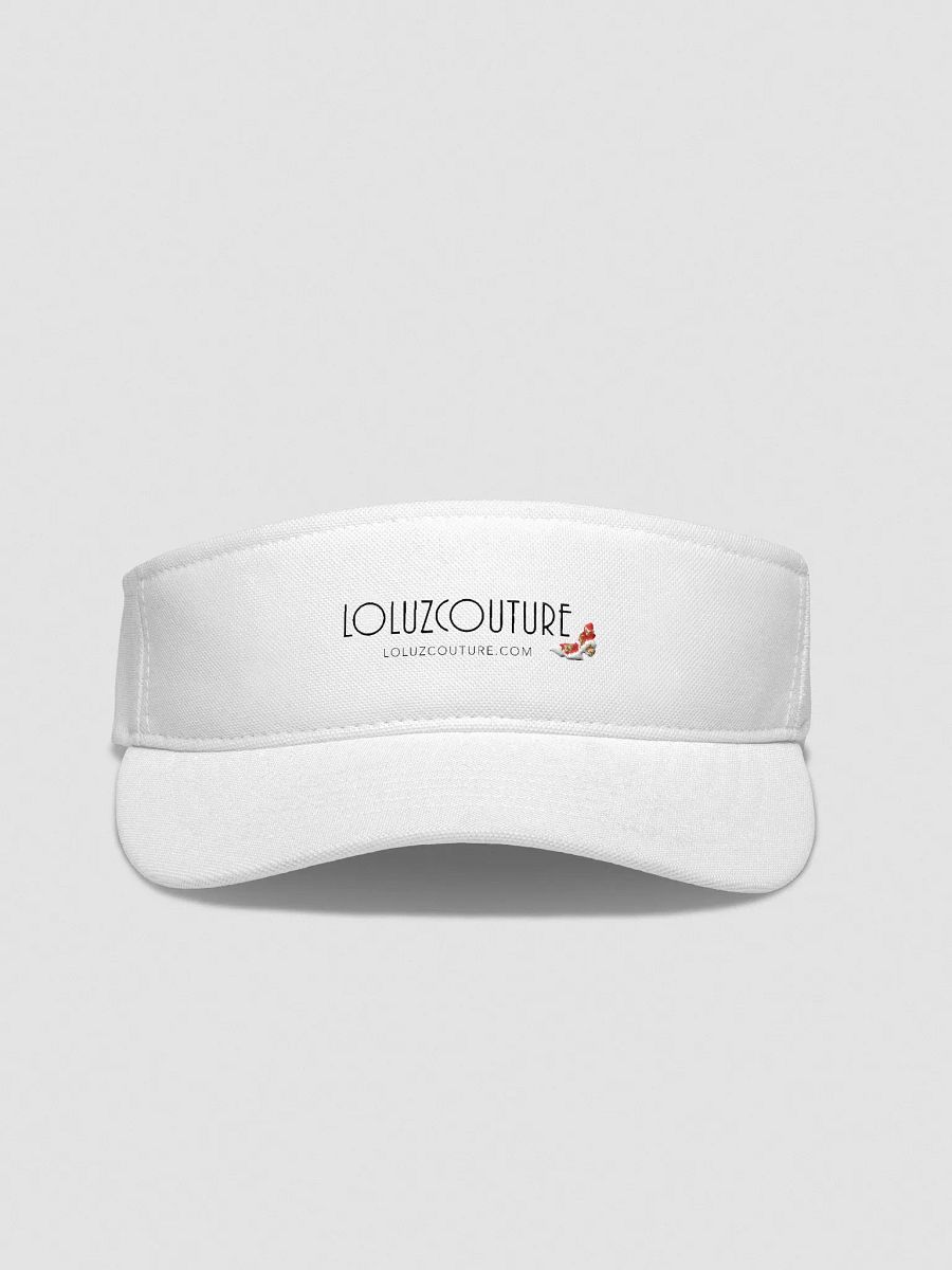 LOLUZCOUTURE Logo Flexfit Visor product image (1)