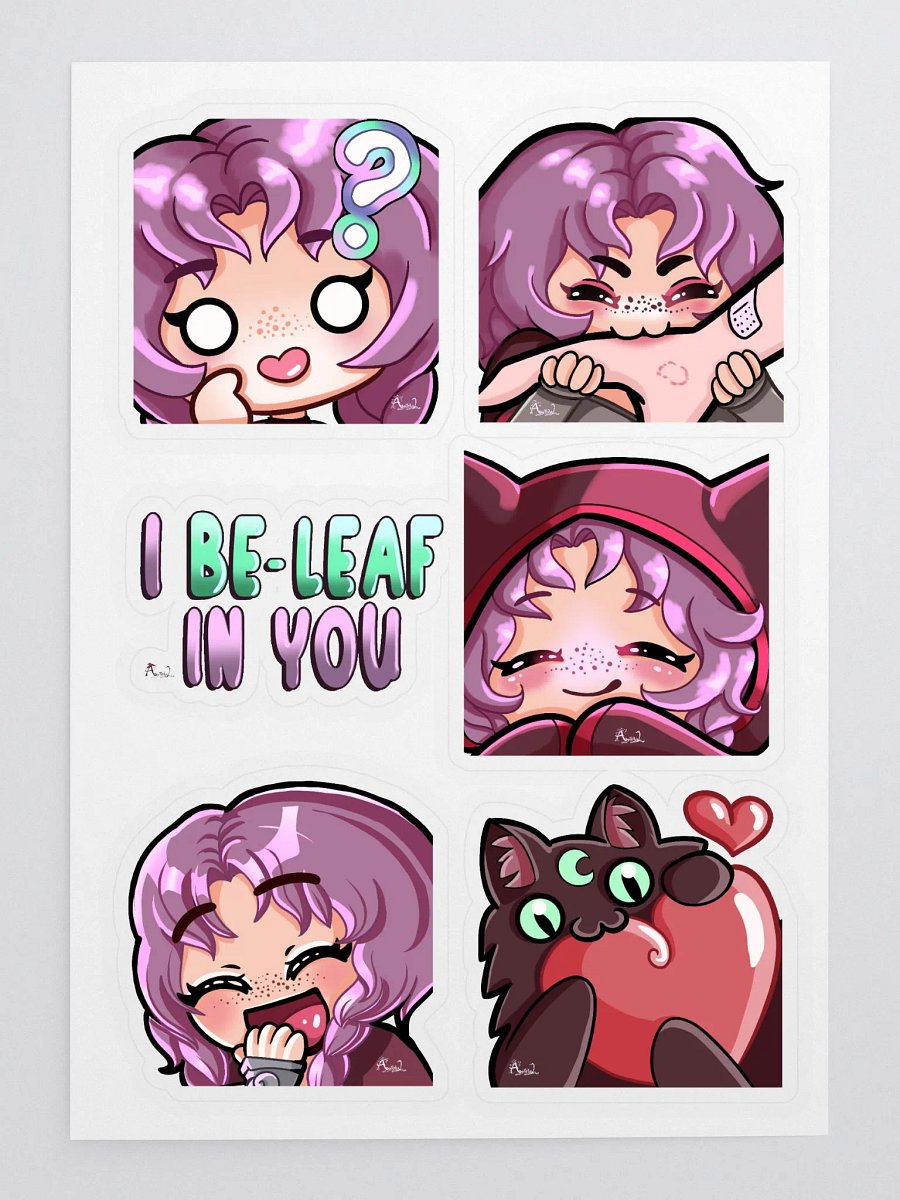 Saemi Emote Sticker Pack 3 product image (3)