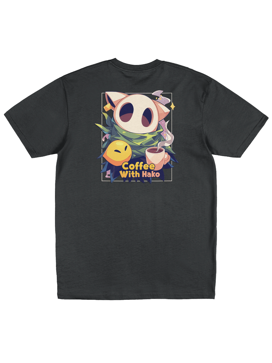 Coffee w Hako Premium Heavyweight Tee Front and Back Print product image (9)