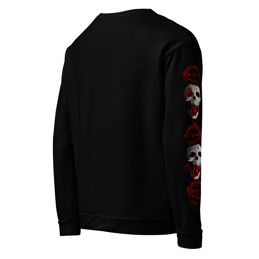 Blood Rose Macabre All-Over Print Sweatshirt product image (5)
