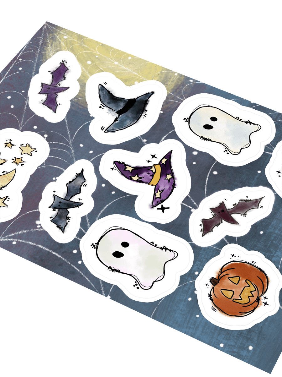 Spooky Halloween Sticker Sheet product image (2)